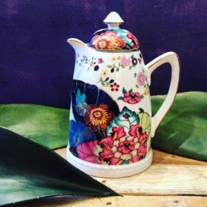 Termo porcelana hoja de tabaco