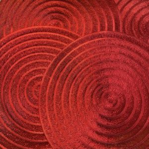 Individuales rojos